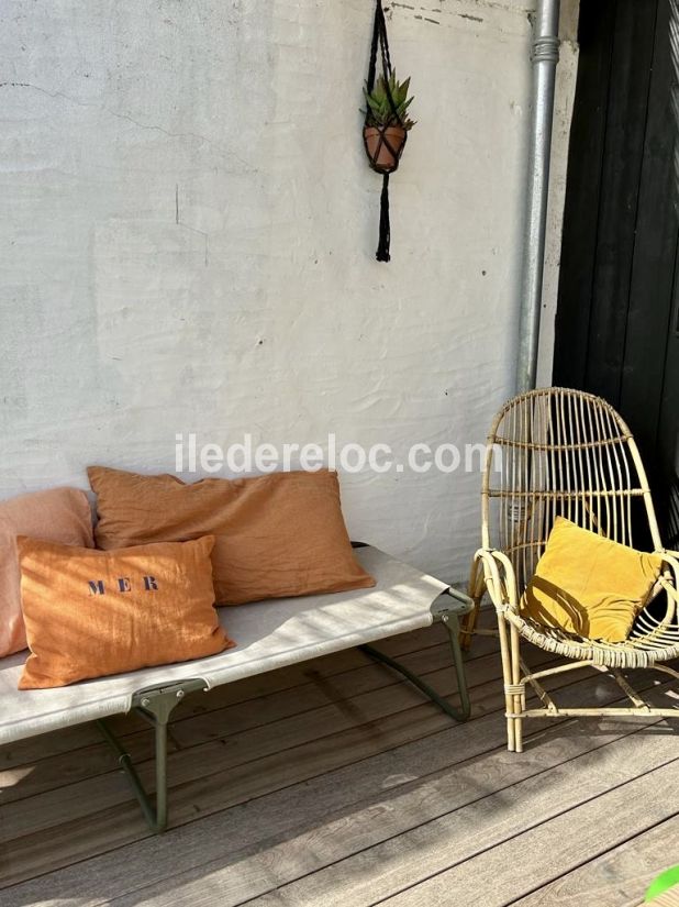 Photo 27 : TERRASSE d'une maison située à La Couarde-sur-mer, île de Ré.