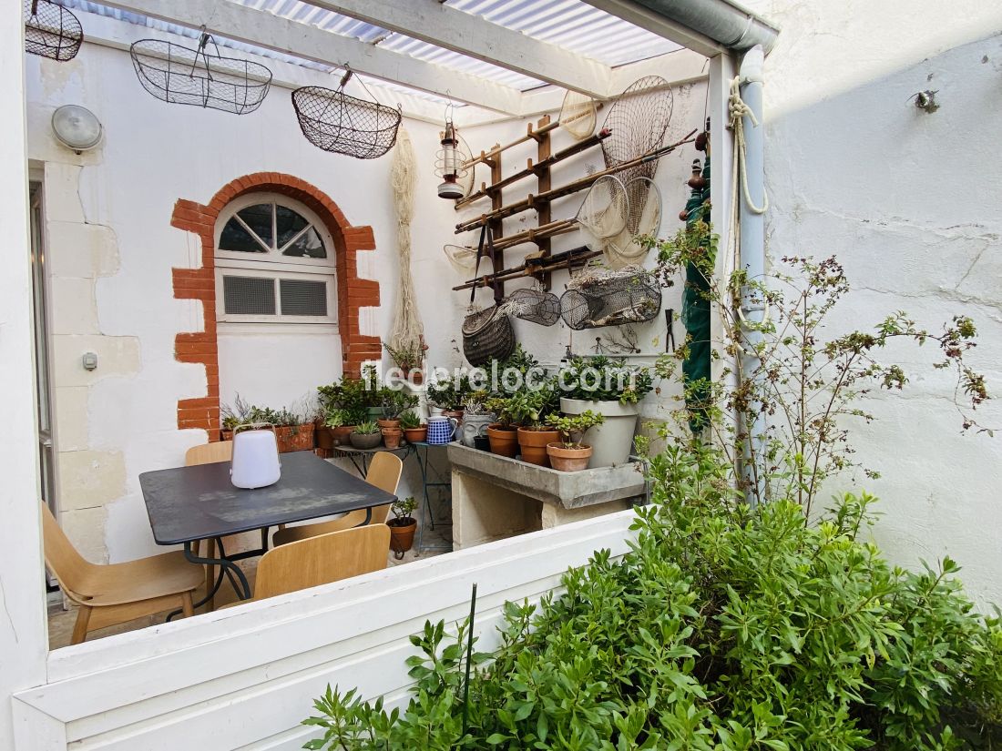 Photo 8 : PATIO d'une maison située à La Couarde-sur-mer, île de Ré.