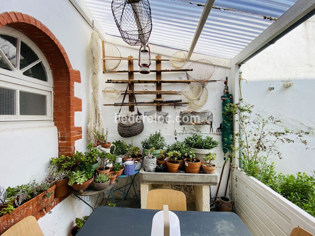 Photo 7 : PATIO d'une maison située à La Couarde-sur-mer, île de Ré.