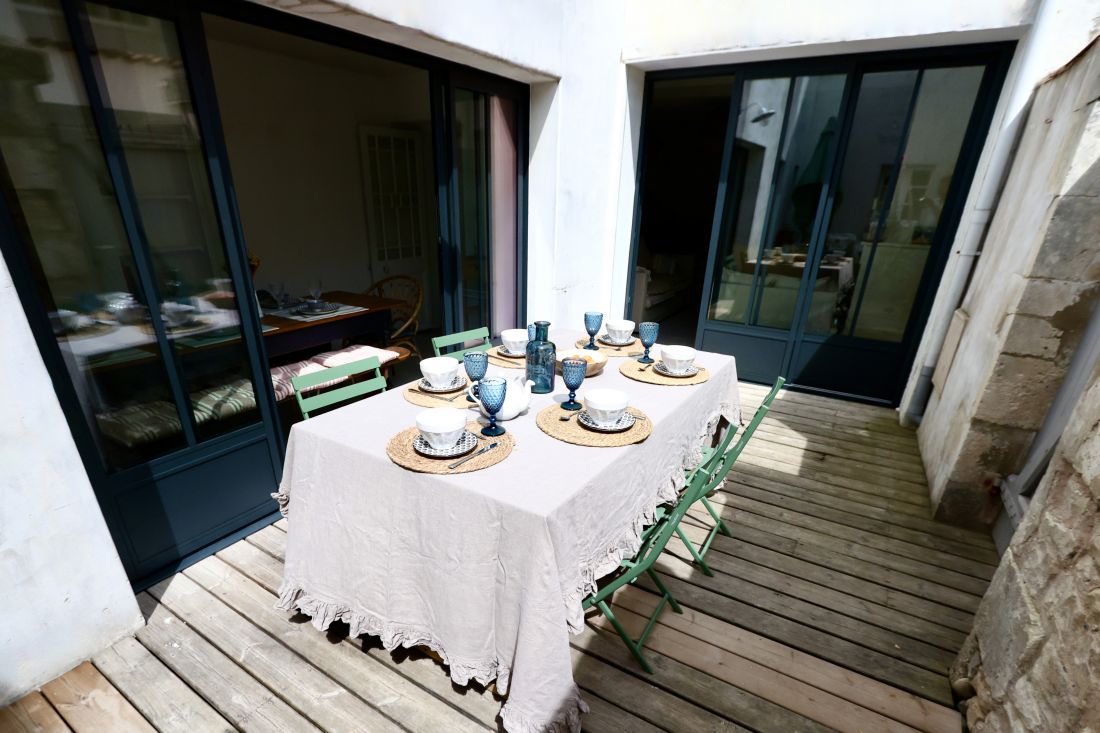 Photo 16 : PATIO d'une maison située à Sainte-Marie-de-Ré, île de Ré.