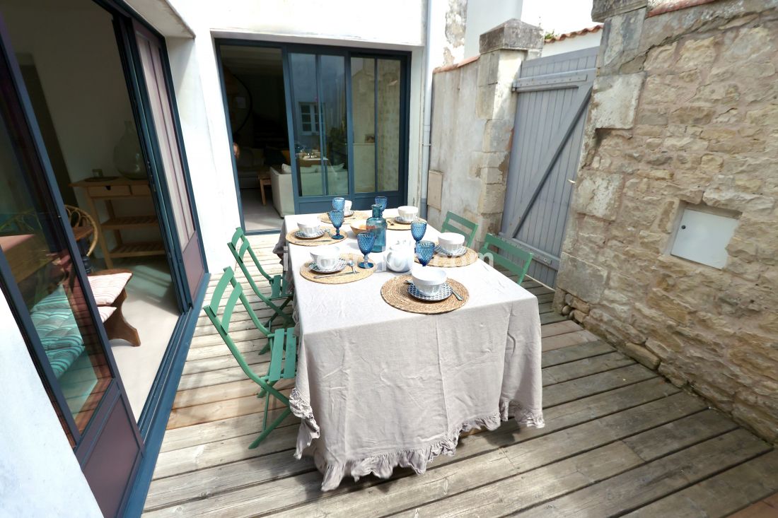 Photo 15 : PATIO d'une maison située à Sainte-Marie-de-Ré, île de Ré.