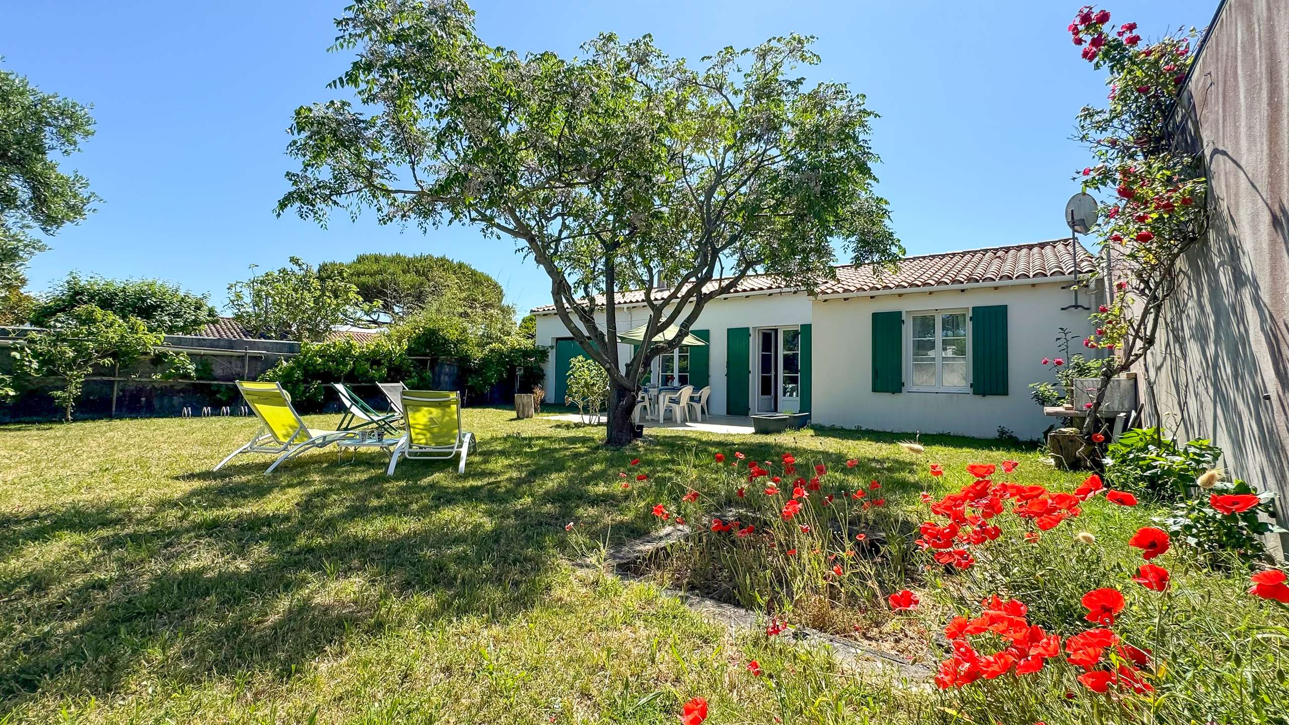 Photo 1 :  d'une maison située à Saint-Clément-des-Baleines, île de Ré.