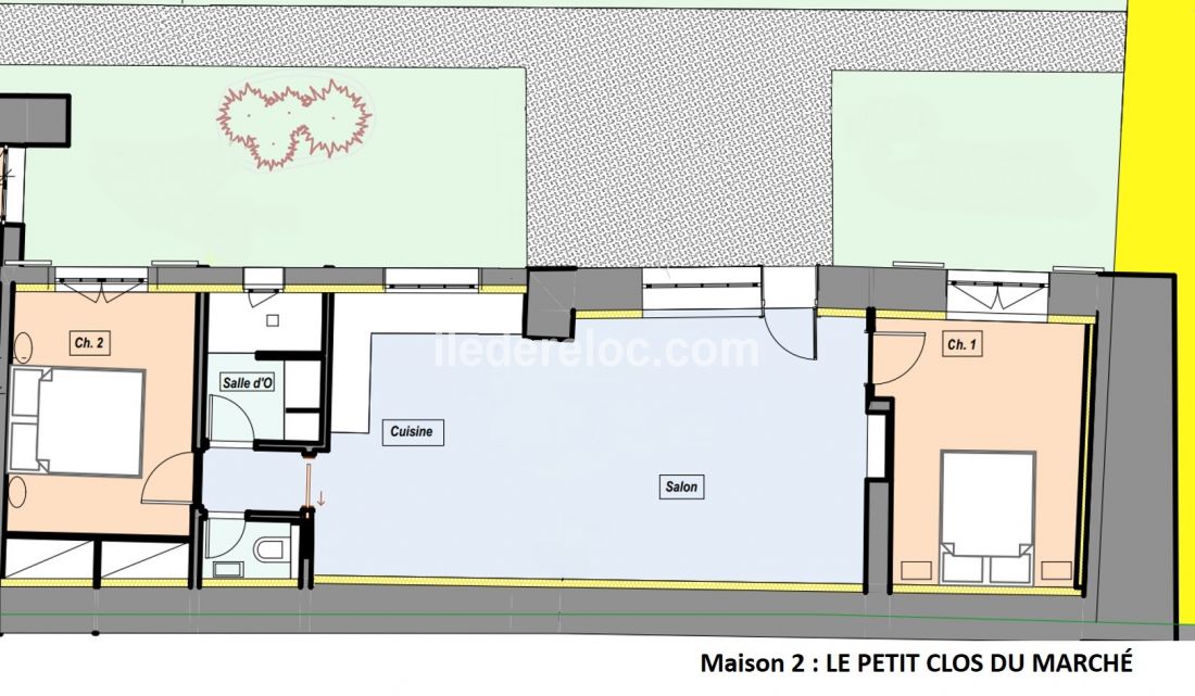 Photo 16 : NC d'une maison située à La Flotte-en-Ré, île de Ré.