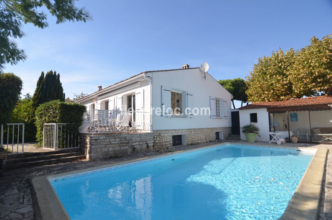 Photo 20 : PISCINE d'une maison située à Le Bois-Plage-en-Ré, île de Ré.