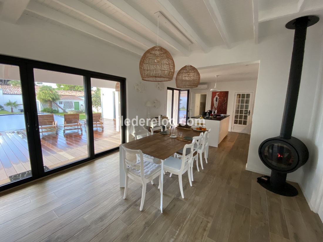 Photo 17 : SEJOUR d'une maison située à La Couarde-sur-mer, île de Ré.