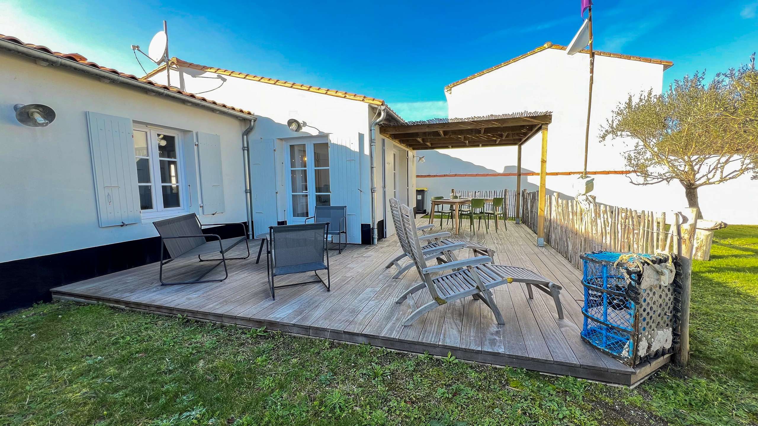 Photo 4 :  d'une maison située à Saint-Clément-des-Baleines, île de Ré.