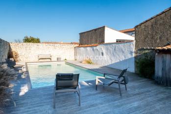 Ile de R&eacute;:Elizabeth - magnifique maison contemporaine avec piscine chauffée 