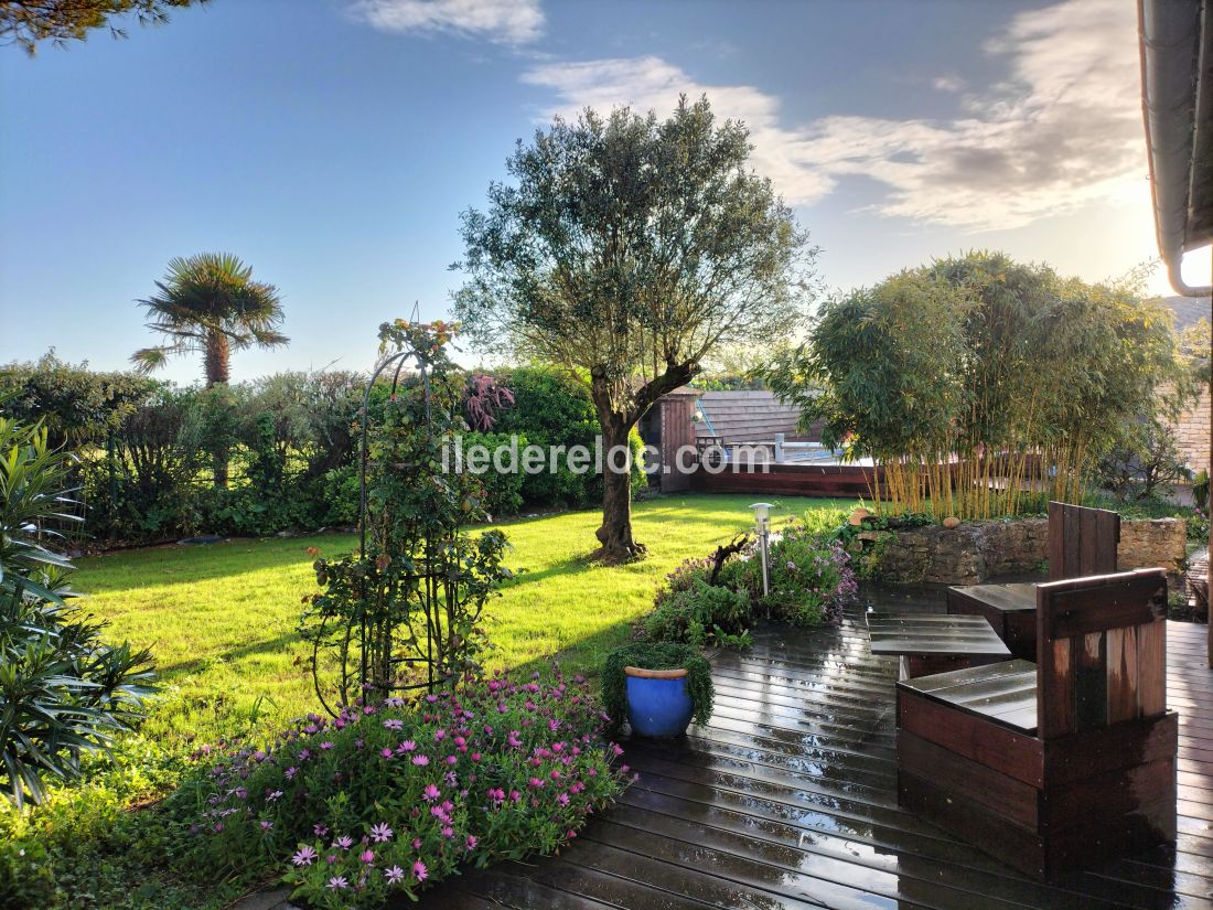 Photo 15 : JARDIN d'une maison située à Loix, île de Ré.