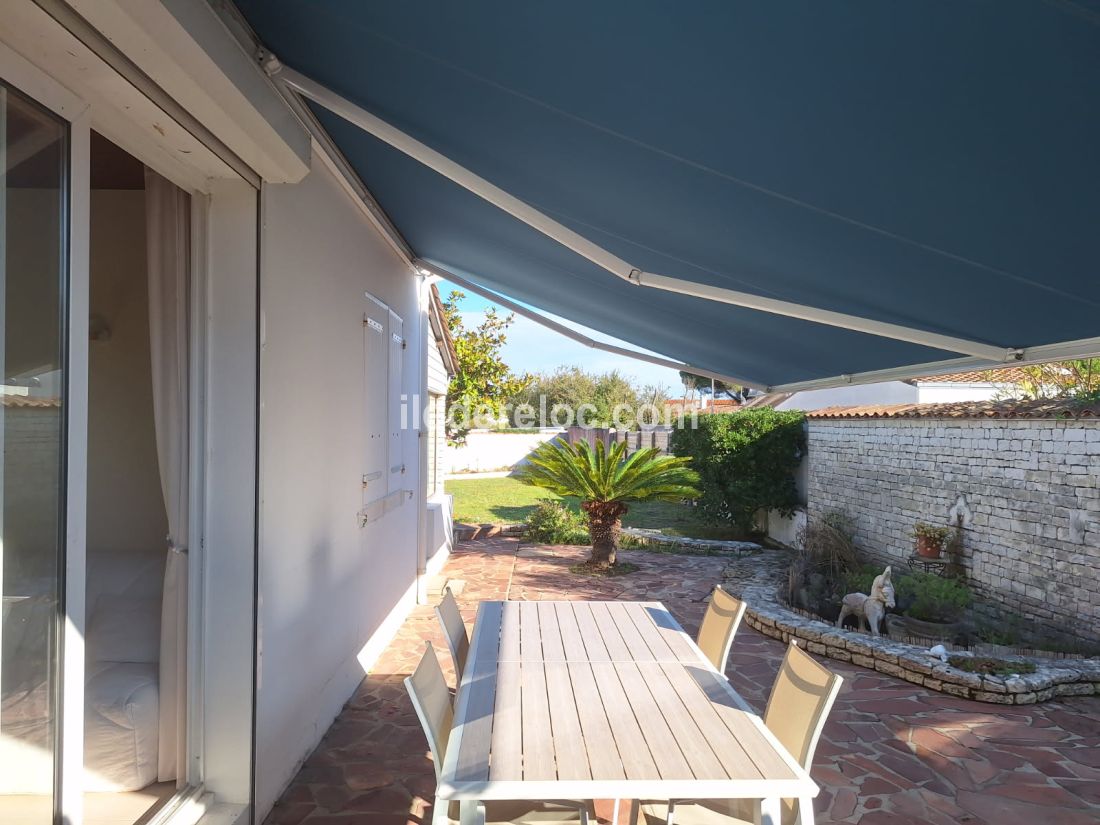 Photo 14 : JARDIN d'une maison située à La Couarde-sur-mer, île de Ré.