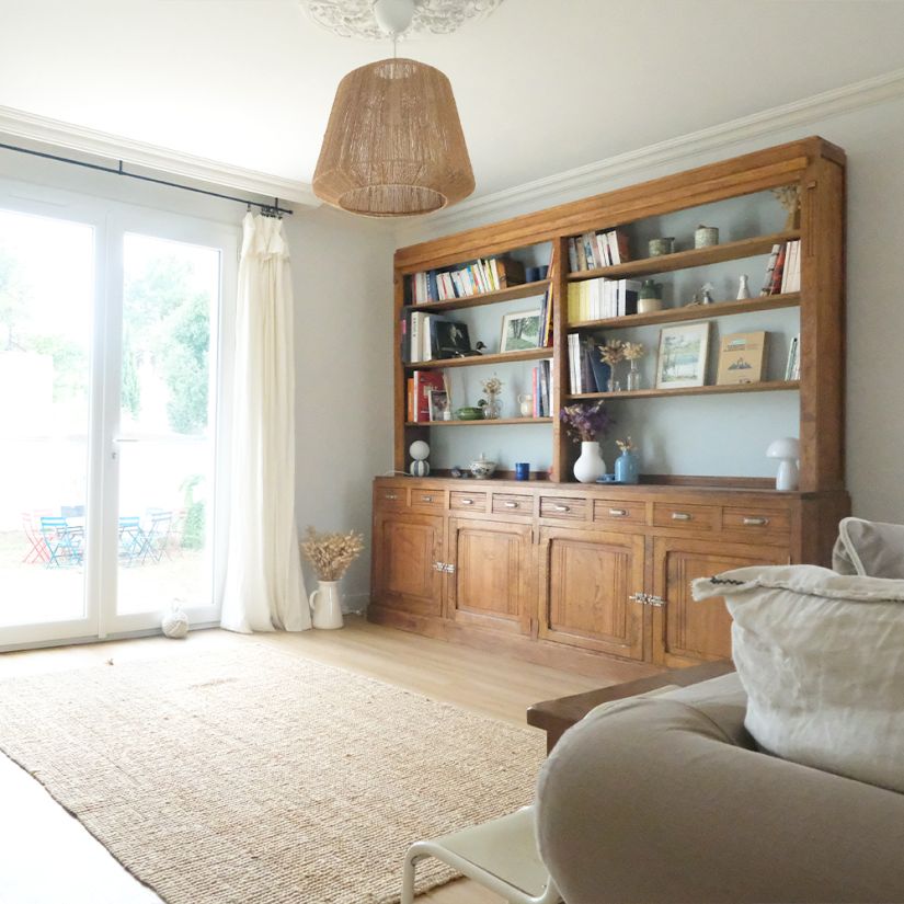 Photo 10 : SEJOUR d'une maison située à La Flotte-en-Ré, île de Ré.