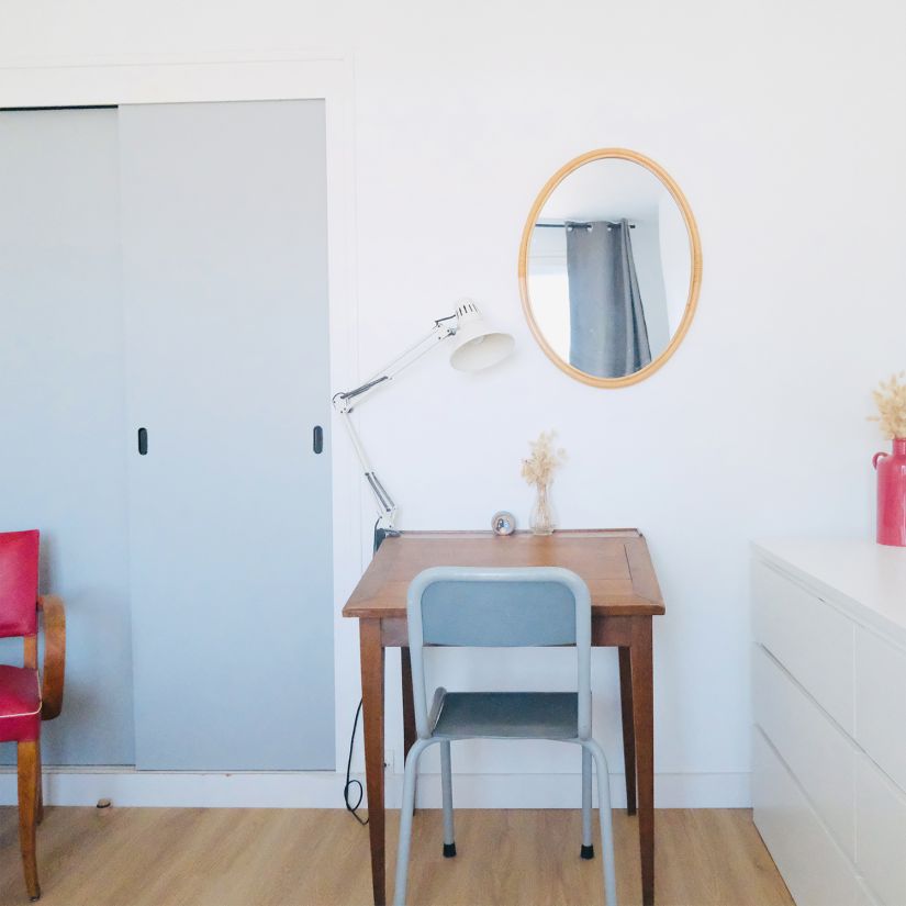 Photo 23 : CHAMBRE d'une maison située à La Flotte-en-Ré, île de Ré.