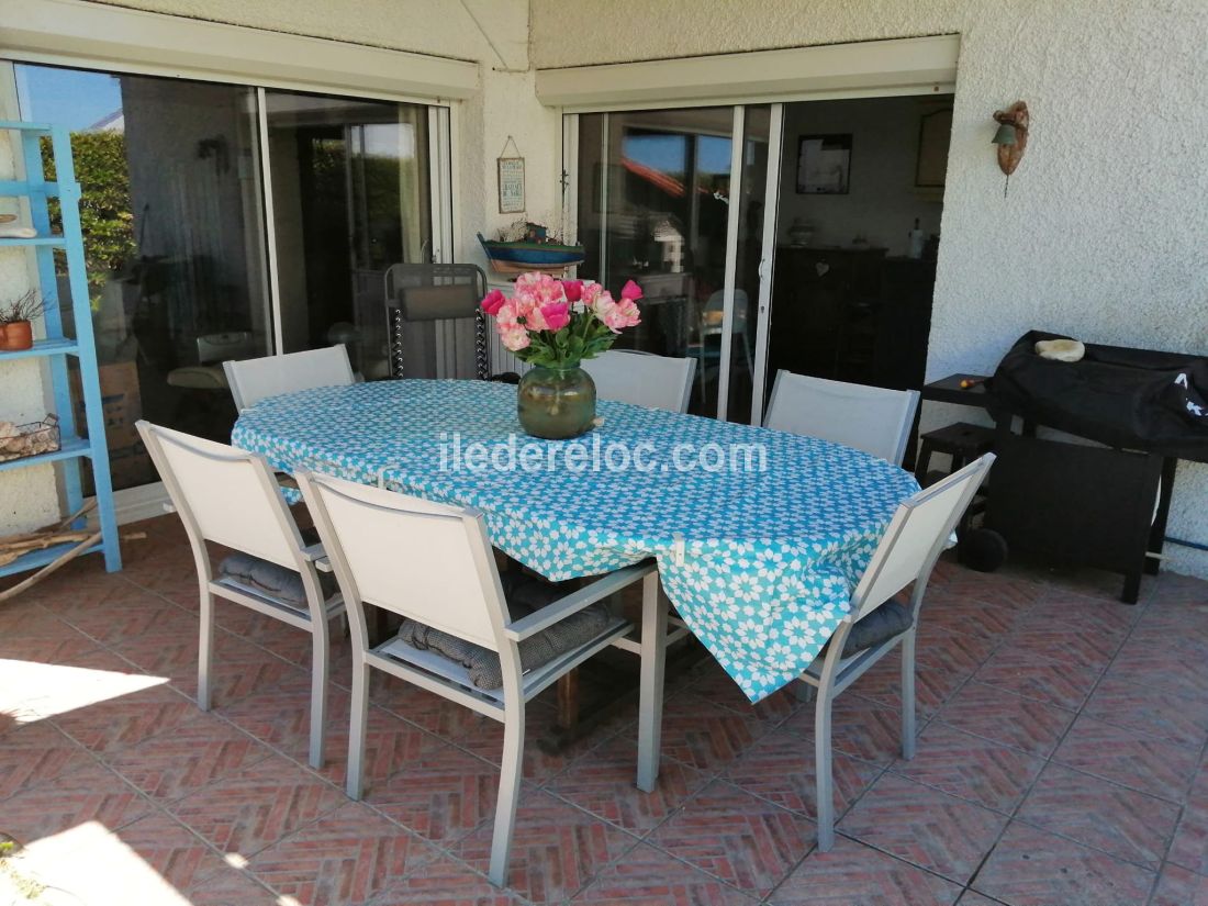 Photo 11 : TERRASSE d'une maison située à Rivedoux-Plage, île de Ré.