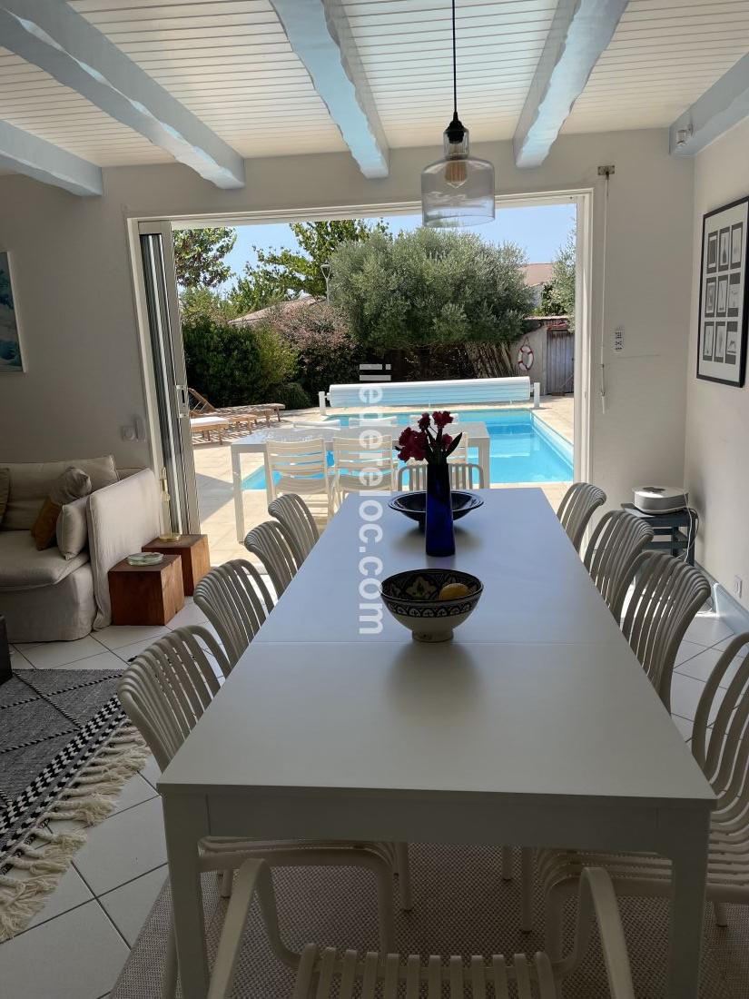 Photo 22 : SEJOUR d'une maison située à Saint-Martin-de-Ré, île de Ré.