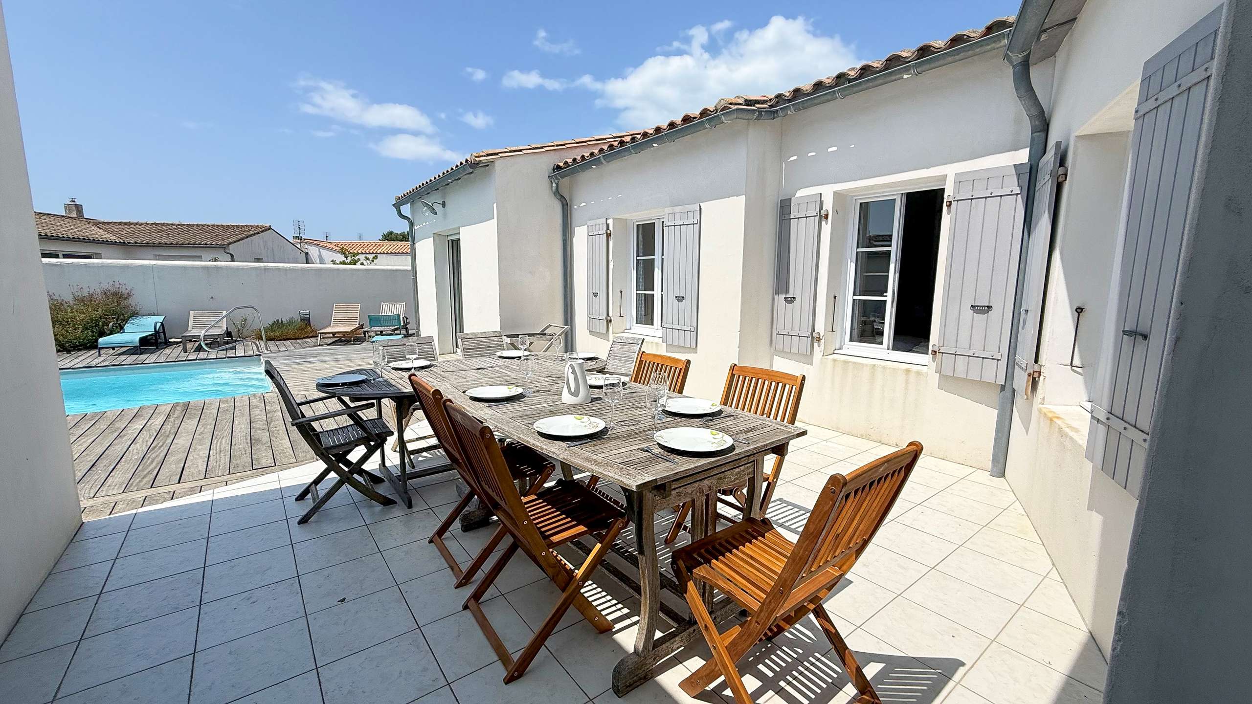 Photo 16 :  d'une maison située à Loix, île de Ré.