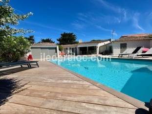 Ile de Ré:Maison au bord de la plage