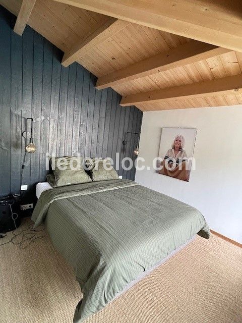 Photo 24 : CHAMBRE d'une maison située à Le Bois-Plage-en-Ré, île de Ré.