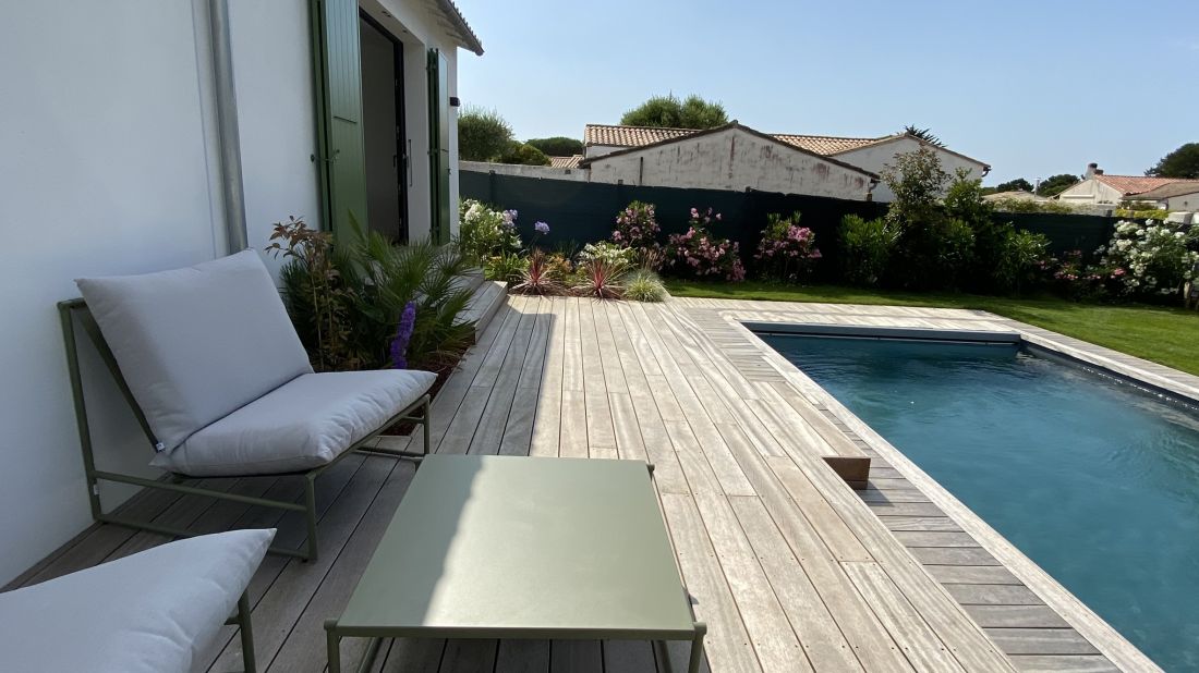 Photo 28 : JARDIN d'une maison située à La Couarde-sur-mer, île de Ré.