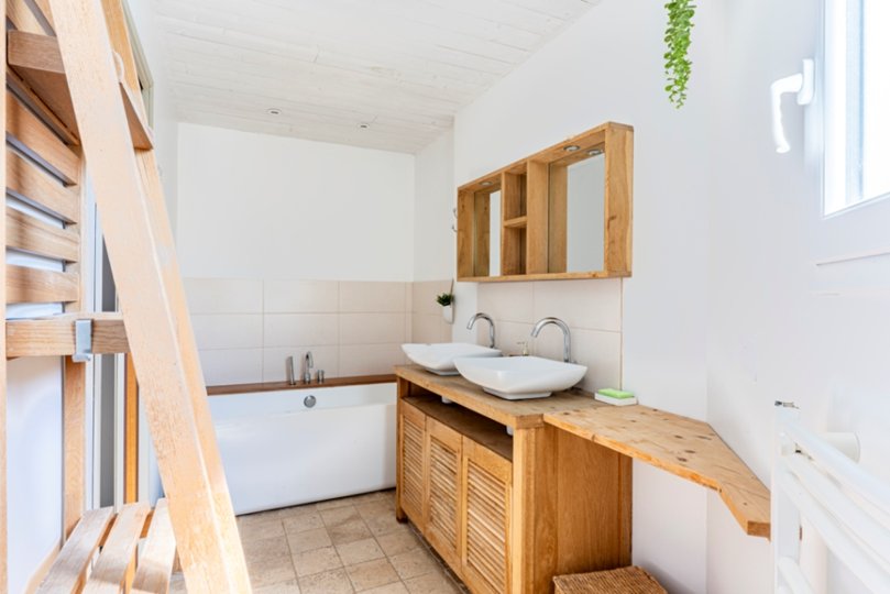 Photo 7 : d'une maison située à Le Bois-Plage-en-Ré, île de Ré.