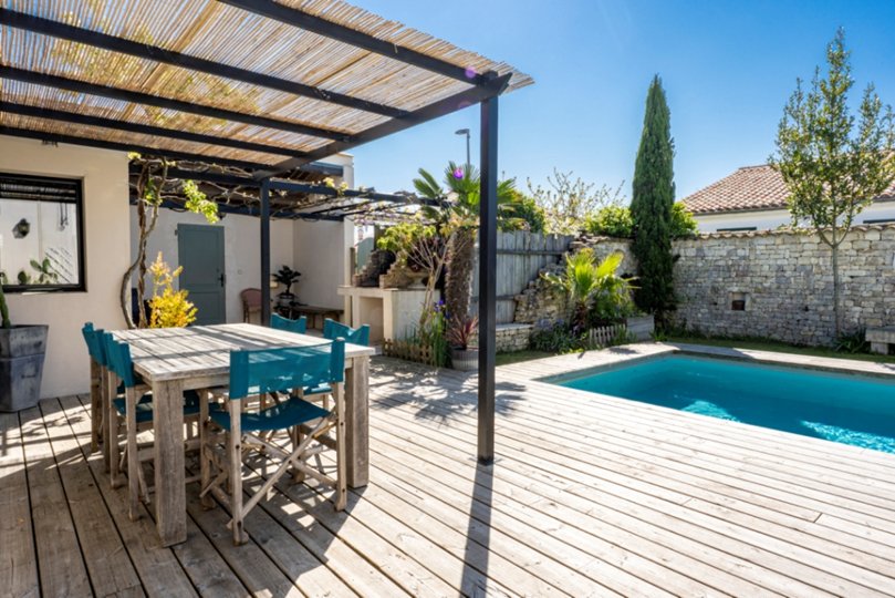 Photo 20 : d'une maison située à Le Bois-Plage-en-Ré, île de Ré.