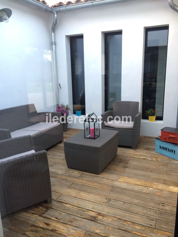Photo 20 : PATIO d'une maison située à La Flotte-en-Ré, île de Ré.