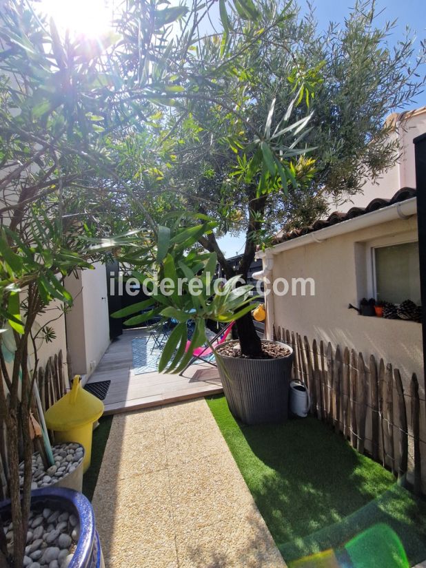 Photo 27 : TERRASSE d'une maison situ&eacute;e &agrave; La Flotte-en-R&eacute;, &icirc;le de R&eacute;.