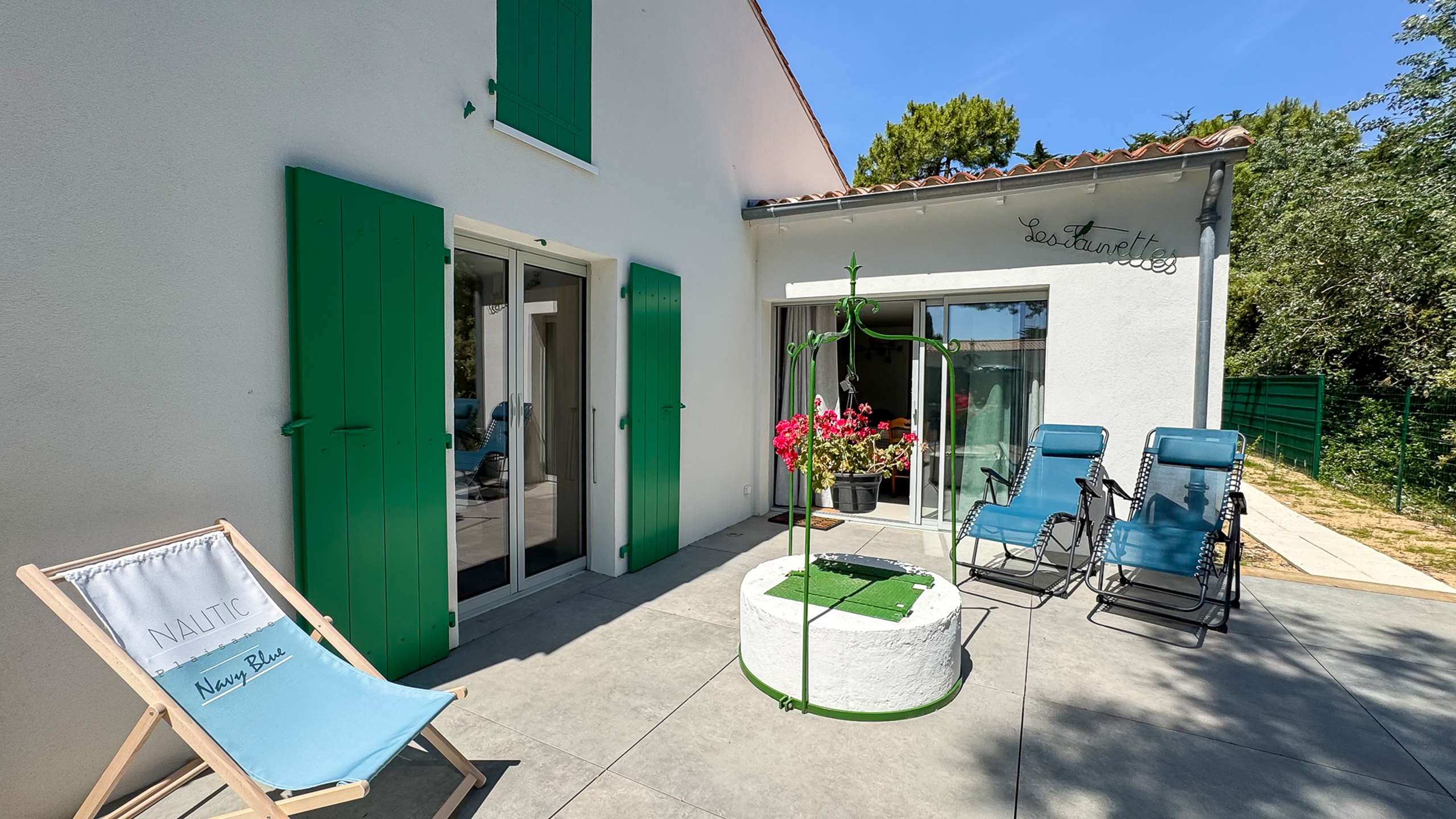 Photo 13 :  d'une maison située à Le Bois-Plage-en-Ré, île de Ré.
