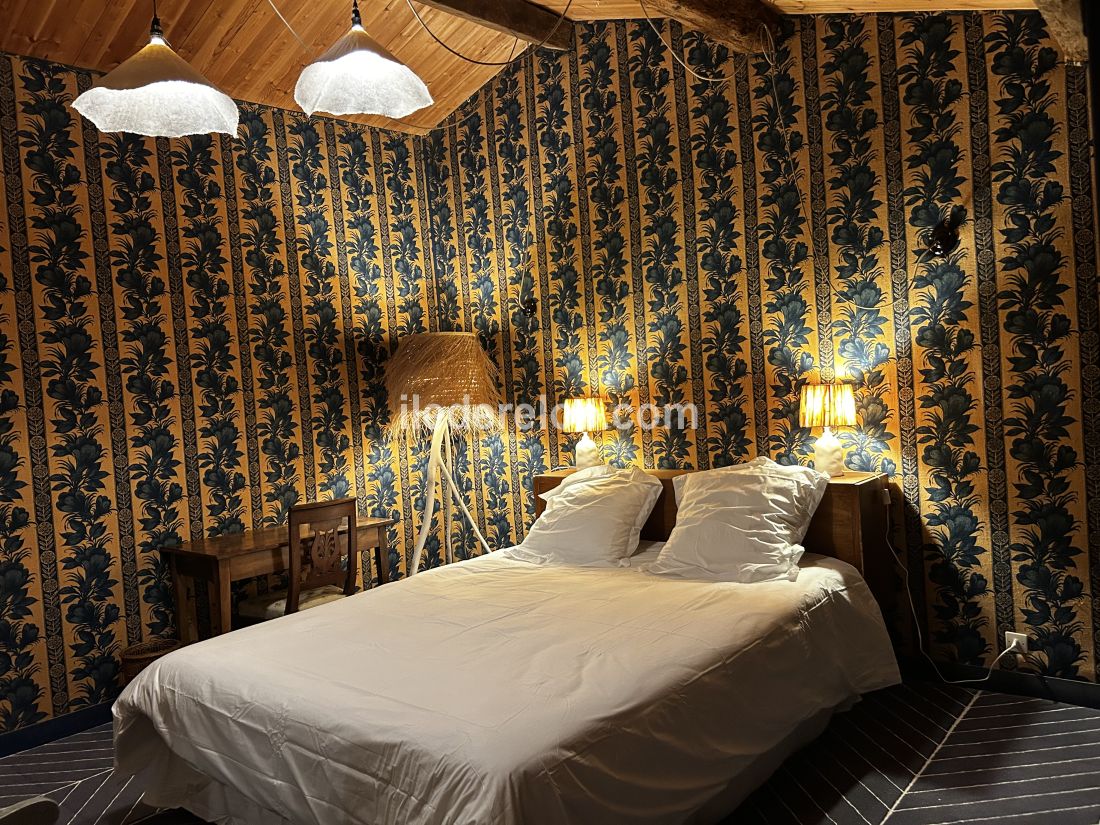 Photo 12 : CHAMBRE d'une maison située à La Flotte-en-Ré, île de Ré.