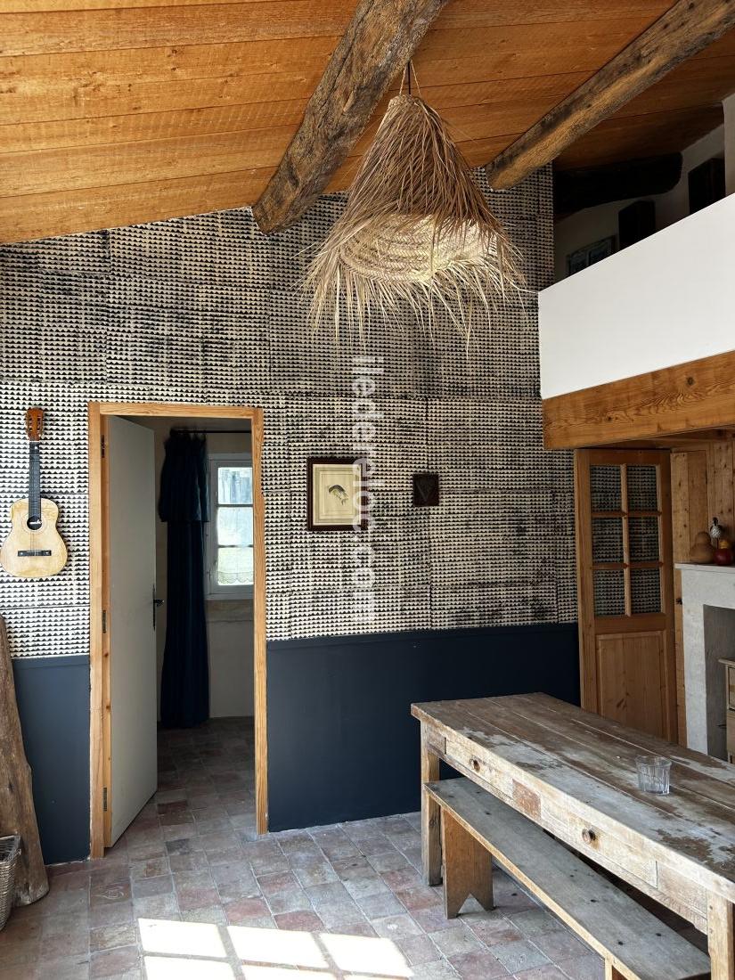 Photo 16 : SEJOUR d'une maison située à La Flotte-en-Ré, île de Ré.
