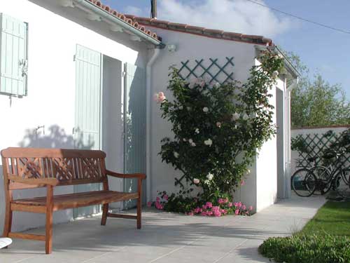 Photo 6 :  d'une maison située à La Couarde-sur-mer, île de Ré.