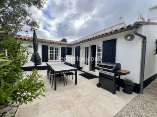 Ile de Ré:Les agapanthes - jolie maison de plain-pied