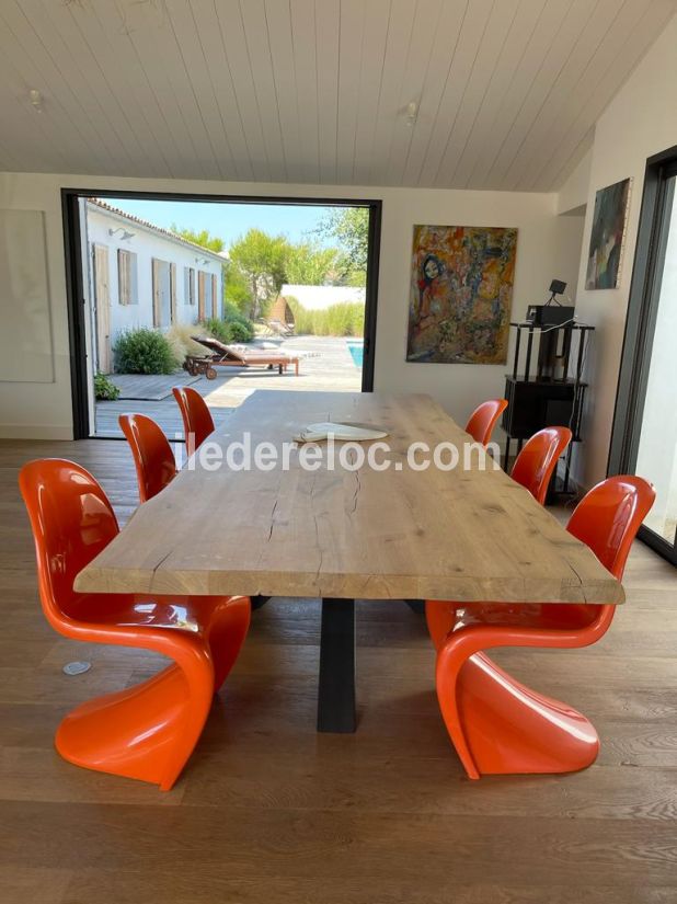 Photo 9 : SEJOUR d'une maison située à Sainte-Marie-de-Ré, île de Ré.