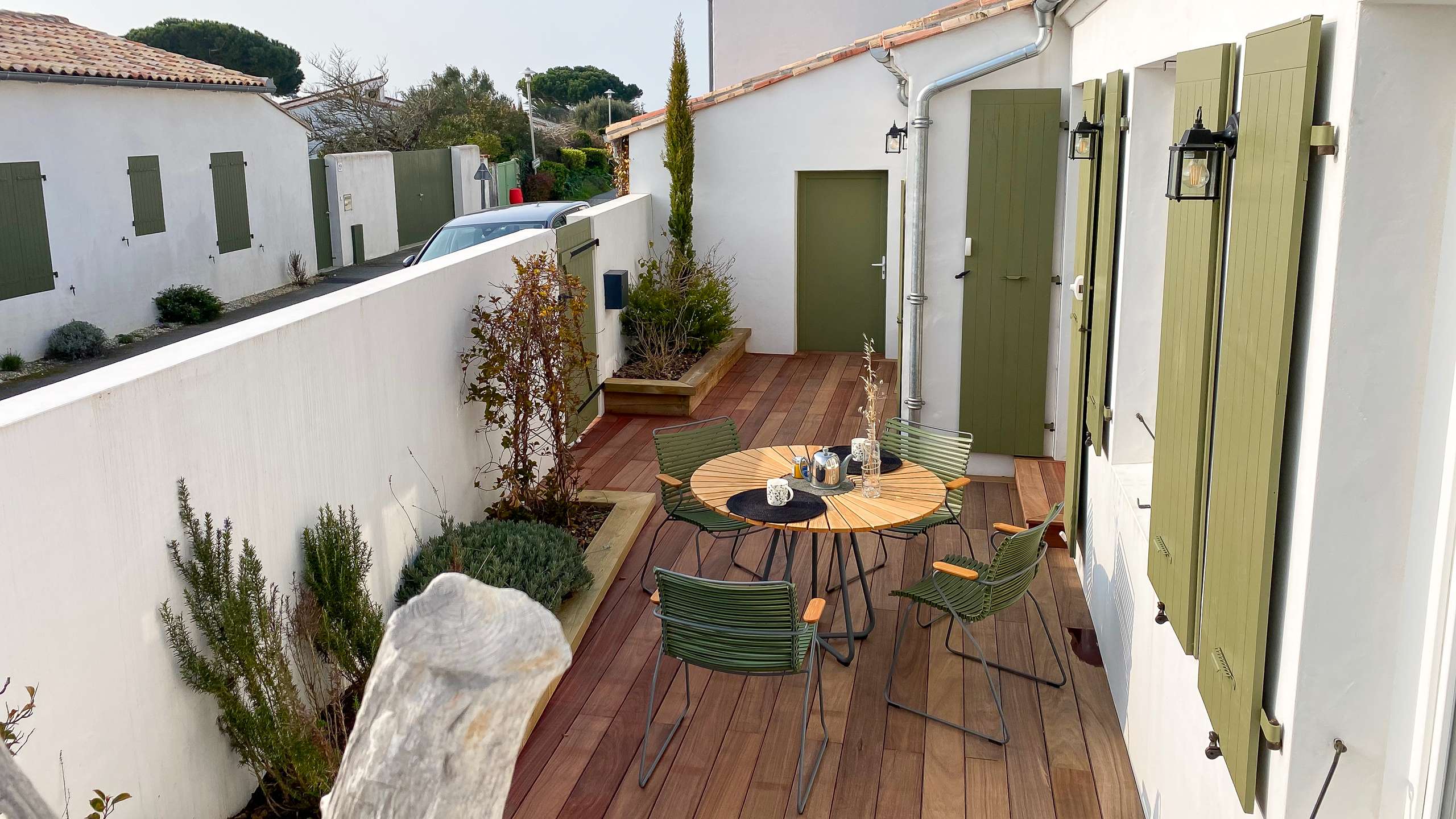 Photo 18 :  d'une maison située à Loix, île de Ré.