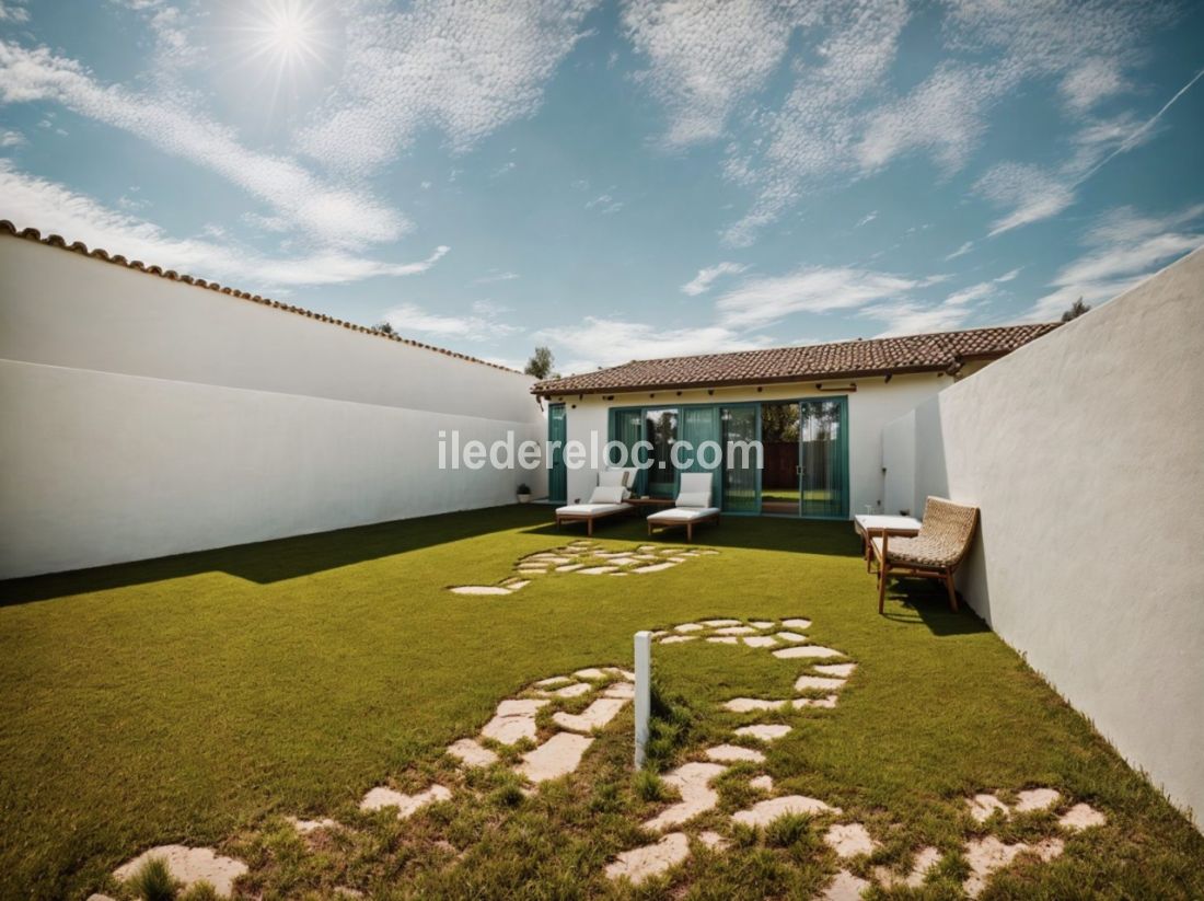 Photo 20 : NC d'une maison située à Le Bois-Plage-en-Ré, île de Ré.