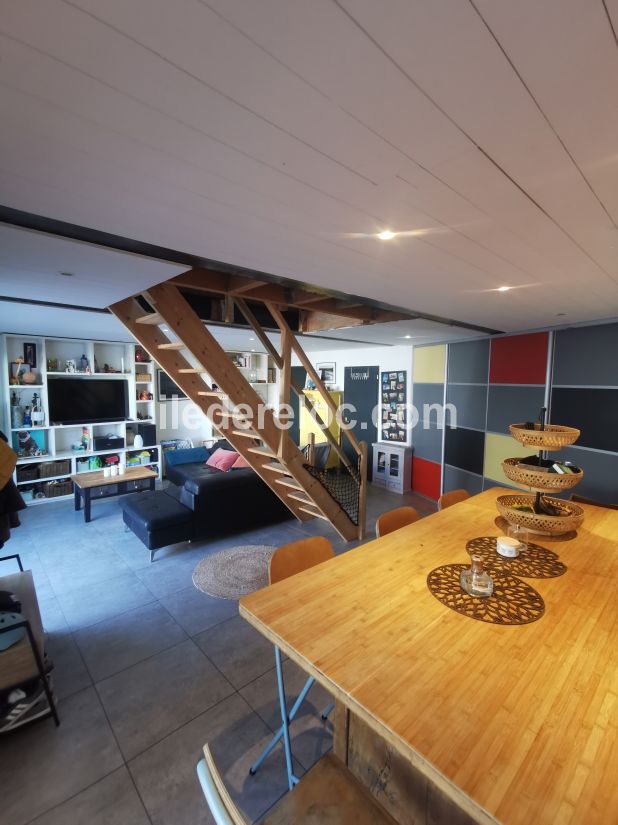 Photo 4 : SEJOUR d'une maison située à La Couarde-sur-mer, île de Ré.