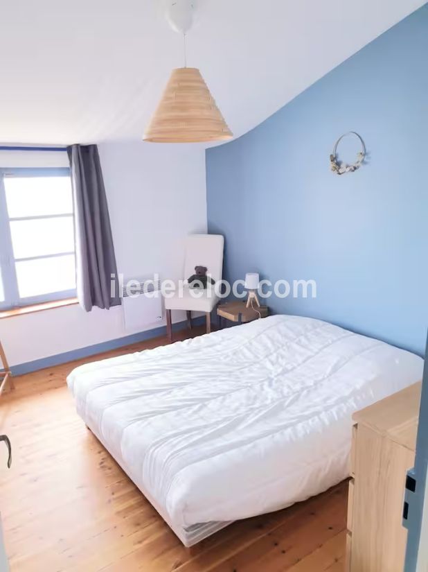 Photo 6 : CHAMBRE d'une maison située à Le Bois-Plage-en-Ré, île de Ré.