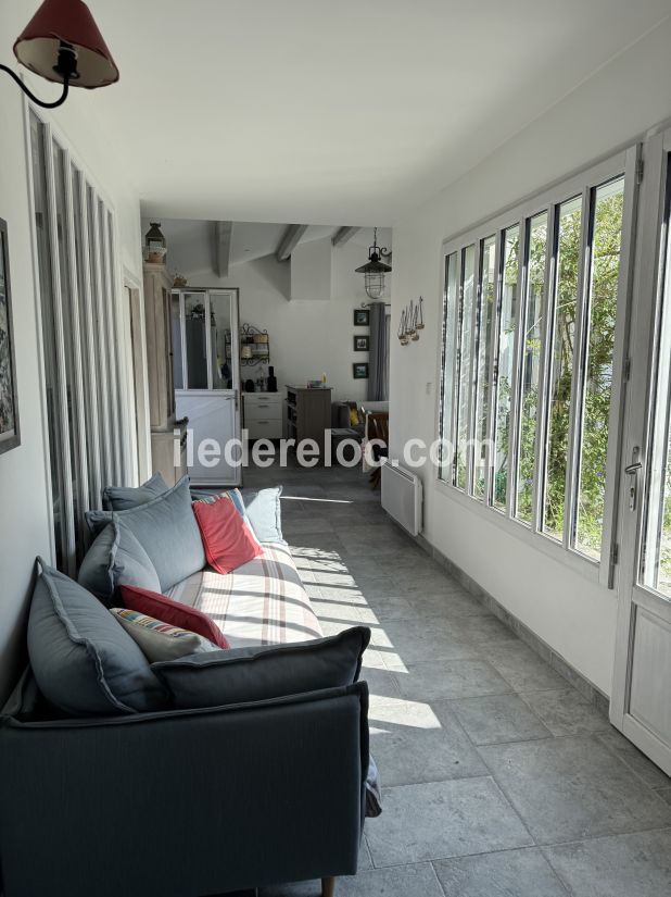 Photo 9 : SEJOUR d'une maison située à Saint-Clément-des-Baleines, île de Ré.