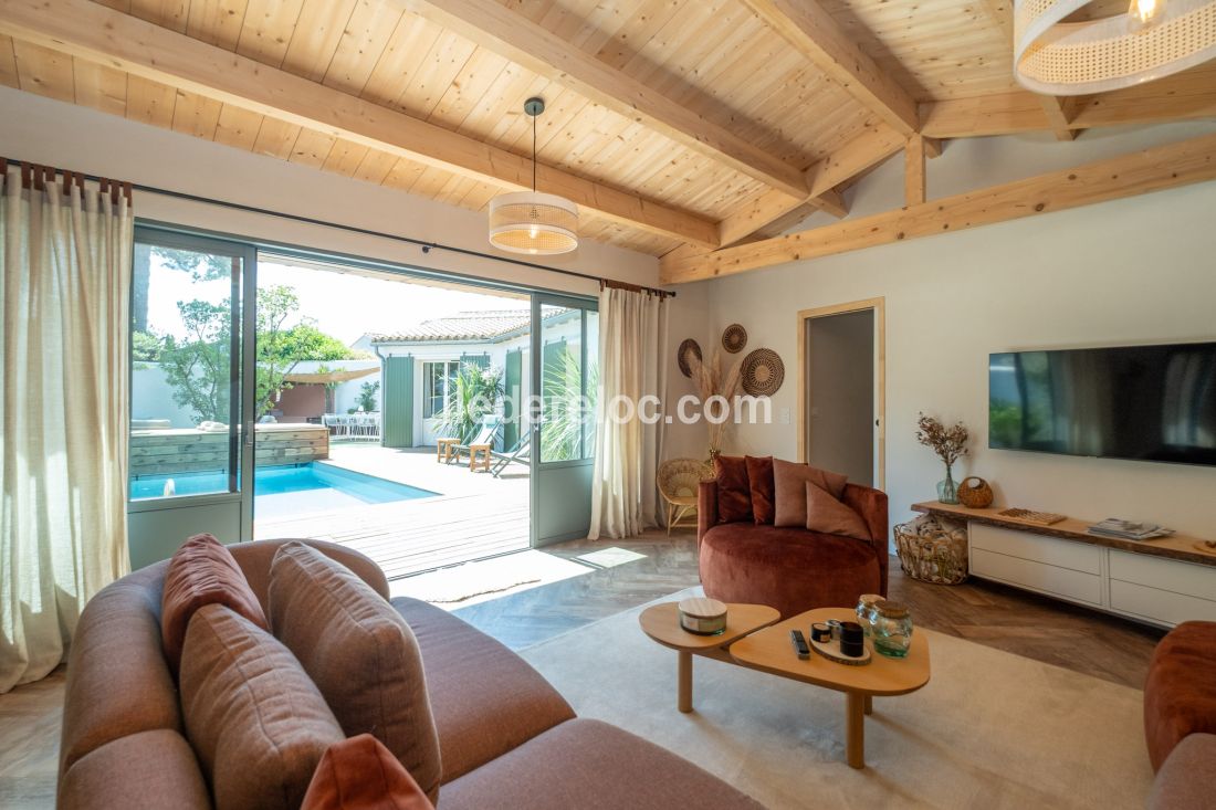 Photo 5 : NC d'une maison située à Le Bois-Plage-en-Ré, île de Ré.