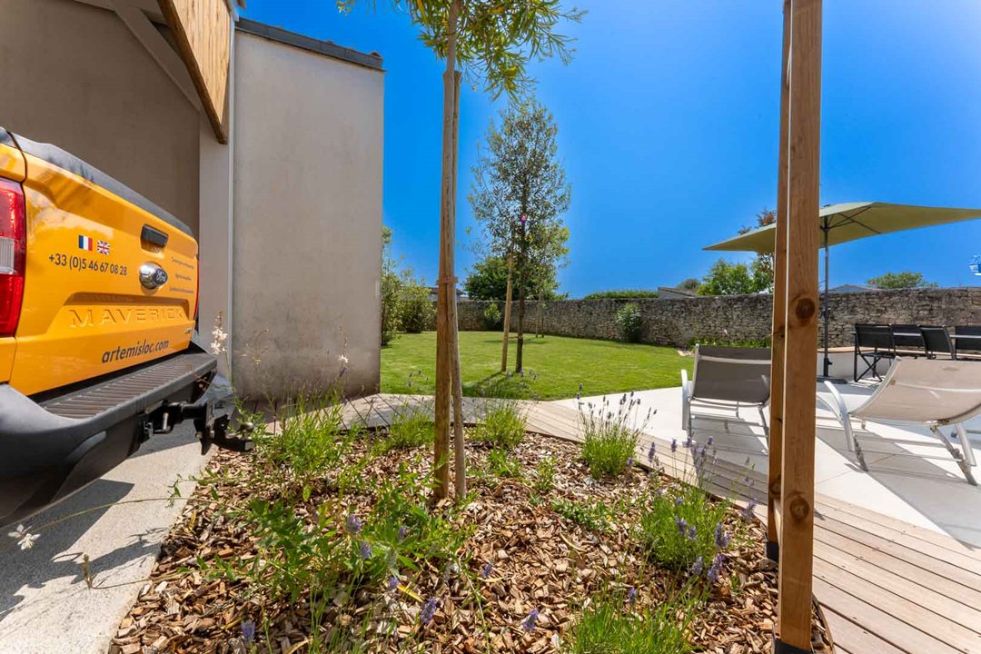 Photo 27 :  d'une maison située à Loix, île de Ré.