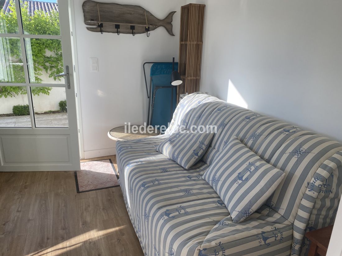 Photo 6 : SEJOUR d'une maison située à Saint-Clément-des-Baleines, île de Ré.