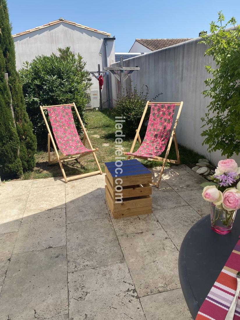 Photo 4 : TERRASSE d'une maison située à Saint-Clément-des-Baleines, île de Ré.