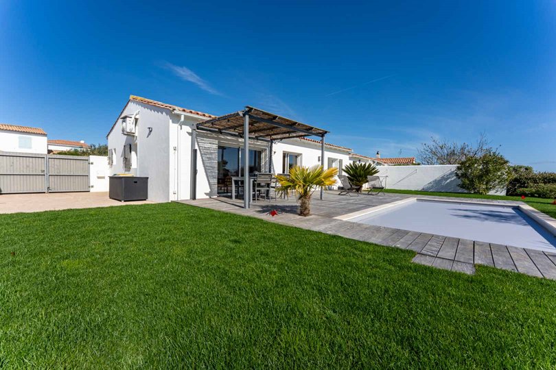 Photo 4 :  d'une maison située à Saint-Martin-de-Ré, île de Ré.