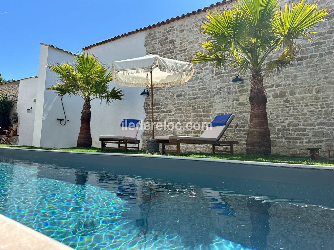 Photo 4 : PISCINE d'une maison située à Sainte-Marie-de-Ré, île de Ré.