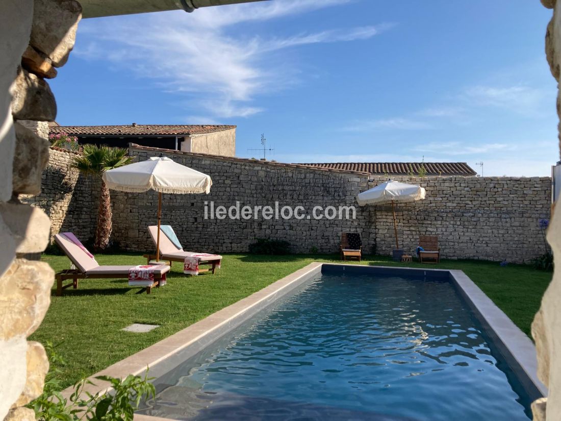 Photo 4 : PATIO d'une maison située à Sainte-Marie-de-Ré, île de Ré.