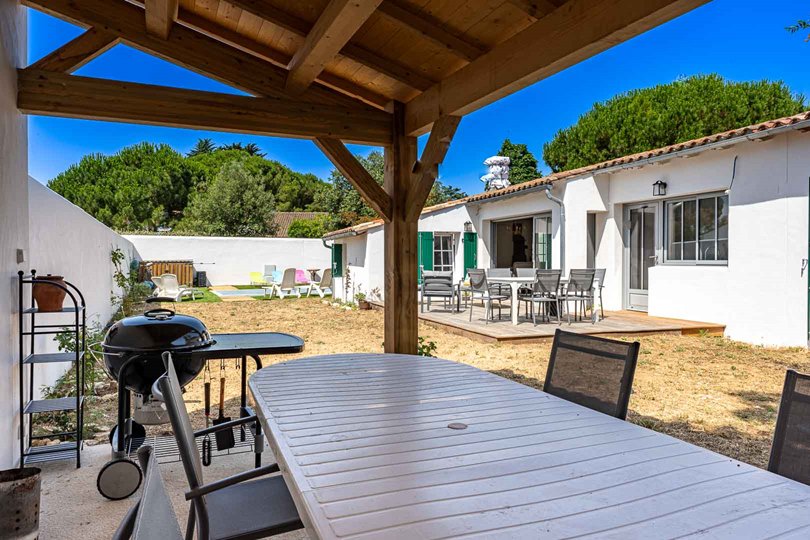 Photo 7 :  d'une maison située à Le Bois-Plage-en-Ré, île de Ré.