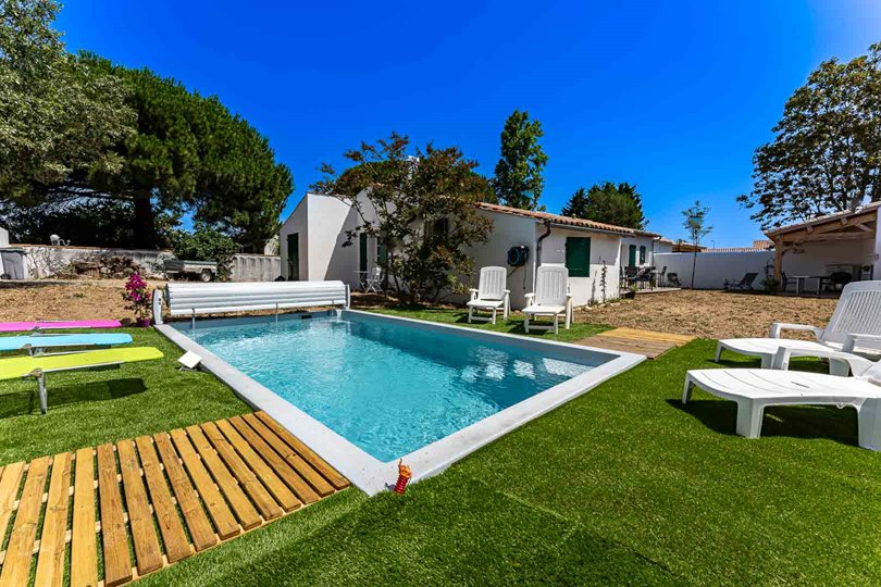 Photo 8 :  d'une maison située à Le Bois-Plage-en-Ré, île de Ré.