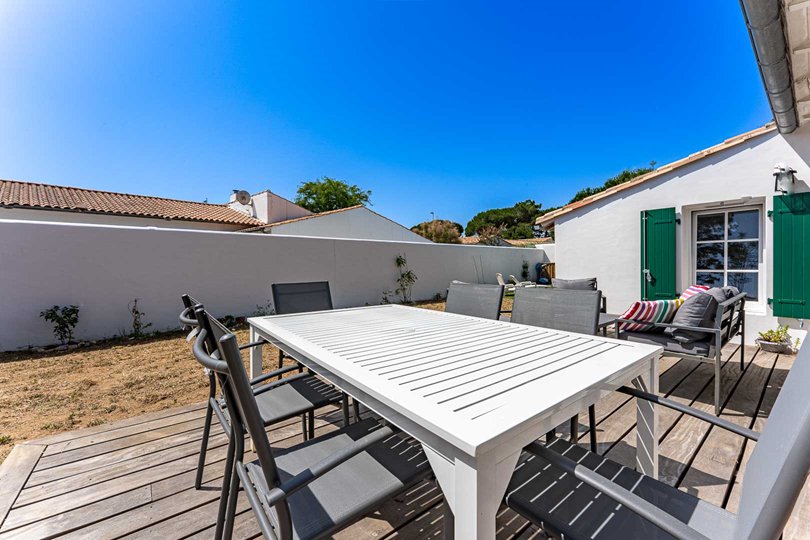 Photo 23 :  d'une maison située à Le Bois-Plage-en-Ré, île de Ré.
