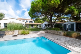 Ile de R&eacute;:Maison d'exception vue mer et accès direct à la plage