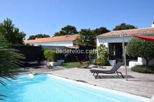 Ile de Ré:AlizÉ grande maison avec piscine chauffée privée