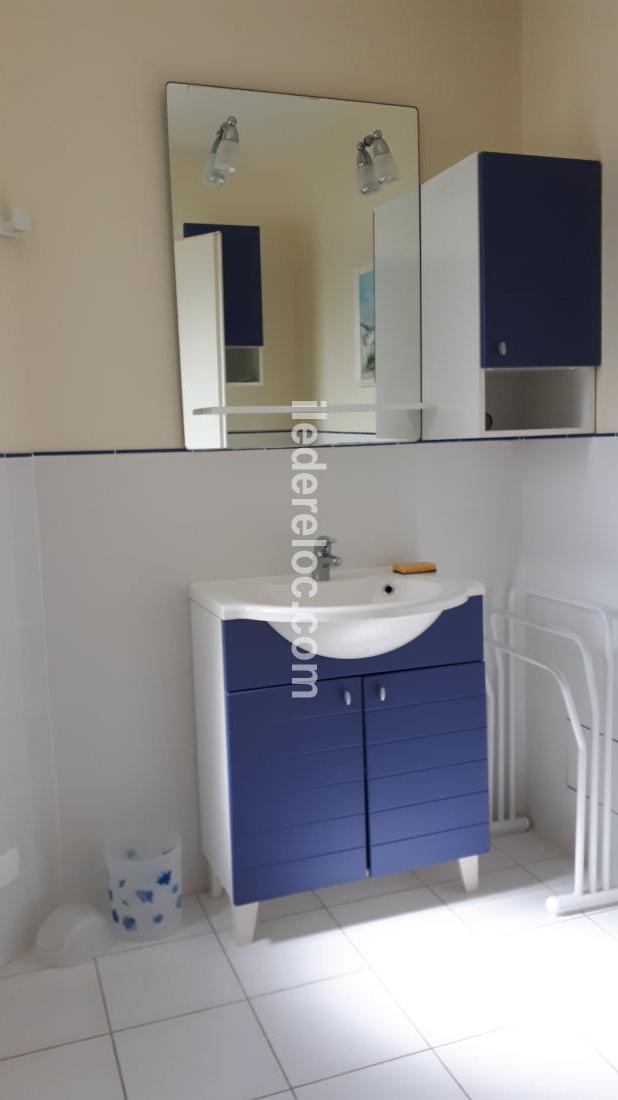 Photo 6 : SALLEDEBAIN d'une maison situ&eacute;e &agrave; Le Bois-Plage-en-R&eacute;, &icirc;le de R&eacute;.