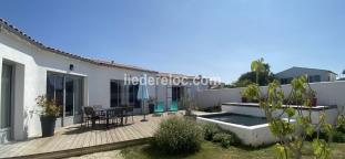 Ile de R&eacute;:Villa familiale avec piscine chauffée